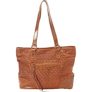 Sharo Leather Bags Woven Italian Leather Tote