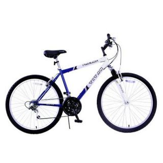 Titan Mens Trailblazer 2.0 26 Mountain Bike   Blue/White