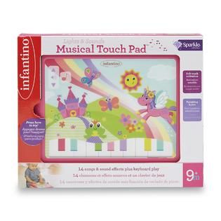 Infantino Infant Girls Musical Touch Pad   Baby   Baby Gear   Baby