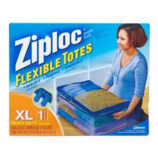 Ziploc 10 Gal. Flexible Heavy Duty Plastic Storage Tote (6 Pack) 70161