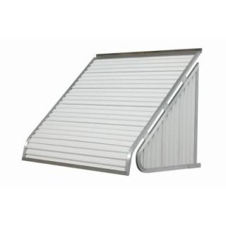 NuImage Awnings 6 ft. 3500 Series Aluminum Window Awning (28 in. H x 24 in. D) in White 35X6X7201XX05X
