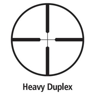 Leupold FX II Ultralight Rifle Scope 2.5x20mm Heavy Duplex Reticle in