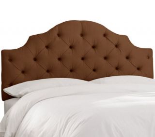 Queen Tufted Notched Headboard by Valerie —