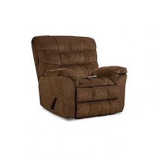 Simmons Upholstery james recliner heat & massage   Shop living room