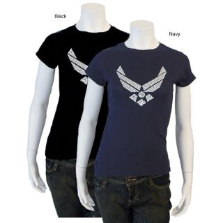 Los Angeles Pop Art Womens Air Force Lyric T shirt  