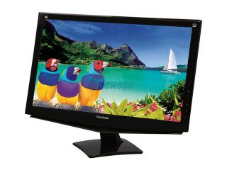ViewSonic VA2248m LED Black 22" Full HD LED BackLight LCD Monitor w/Speakers 250 cd/m2 DC 10,000,000:1 (1,000:1)