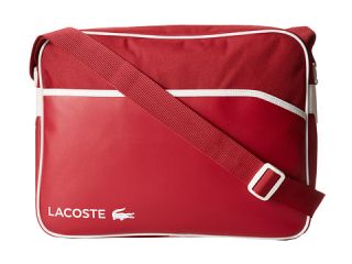lacoste ultimum airline bag rio red white