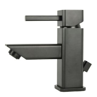 Italia Torre Quadrata Oil Rubbed Bronze Single Post Bathroom Faucet