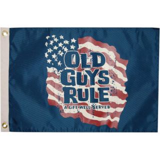 Taylor "Old Guys Rule" Flag, 12" x 18"
