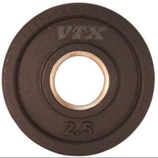 VTX Olympic Rubber Grip Weight Plate (11.5 in. Dia x 2 in. H (25 lbs.))