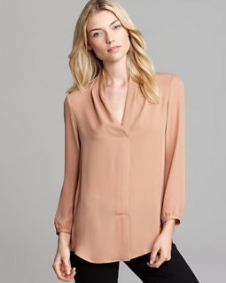 Theory Blouse   Helona Double Silk