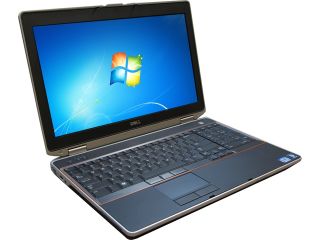 Refurbished DELL Laptop E6520 Intel Core i7 2760QM (2.40 GHz) 12 GB Memory 750 GB HDD 15.6" Windows 7 Professional 64 Bit