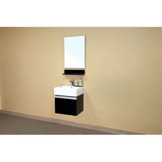 Bellaterra Home Mason 21 Single Wall Mounted Bathroom Vanity Set