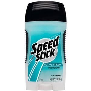 Speed Stick Active Fresh Deodorant, 3 oz (Pack of 2)