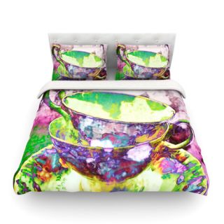 Mad Hatters T Party II by alyZen Moonshadow Light Duvet Cover by KESS