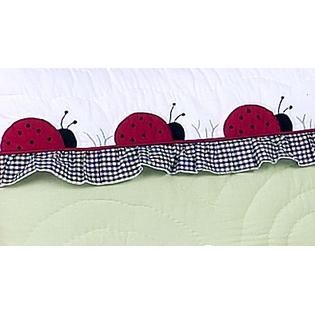 Sweet Jojo Designs  Ladybug Parade Collection 5pc Toddler Bedding Set