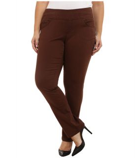 Jag Jeans Plus Size Plus Size Peri Pull On Straight Jeans in Java Dark