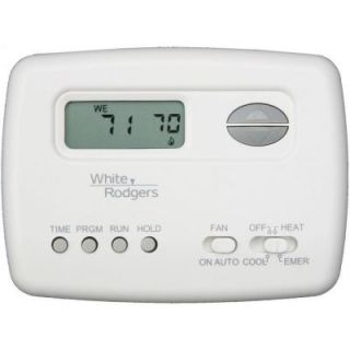 White Rodgers 5 2 Day 2 Stage Programmable Heat Pump Thermostat 1F72 151