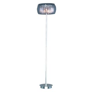 Gen Lite 68 1/2 in 6 Light Chrome Floor Lamp