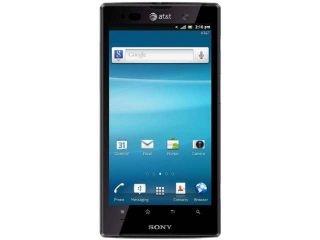 Refurbished Sony Xperia ion LT28A 16 GB, 1 GB RAM Black AT&T Locked Android Cell Phone 4.55"