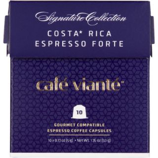 Café Viante 80 Count Costa Rica Espresso Forte Capsules for Nespresso