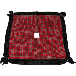 Selections by Chaumont Holiday Plaid Square Tree Skirt