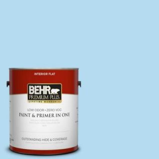 BEHR Premium Plus 1 gal. #P500 2 Seashore Dreams Flat Interior Paint 105001