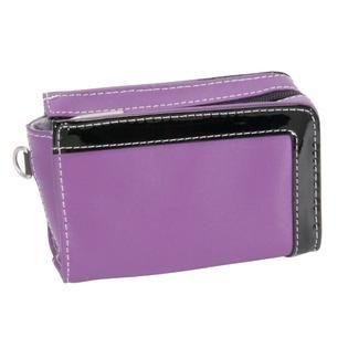 Hi Pro Genuine Leather Camera Case   Purple   TVs & Electronics