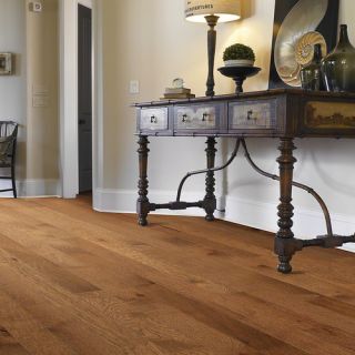 Shaw Floors Lucky Day 3 1/4 Solid Hickory Hardwood Flooring in Wheat