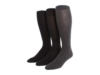 cole haan dress flat knit over the calf 3 pack dark grey heather