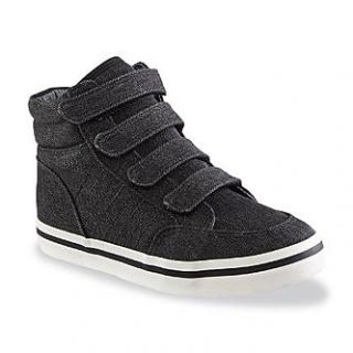 Route 66 Boys Draft Black High Top Fashion Sneaker   Clothing, Shoes