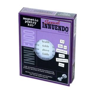 Magnetic Poetry Kit Sexual Innuendo   Toys & Games   Family & Board