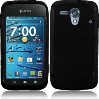 Insten For Kyocera Hydro Edge C5215 Frosted TPU Gel Case Black