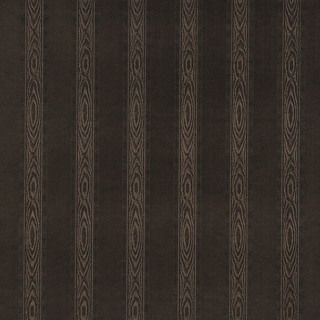 G348 Brown Metallic Striped Wood Look Faux Leather Upholstery (By The