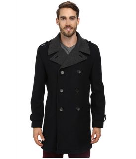 cole haan doubleface wool double breasted coat indian ink