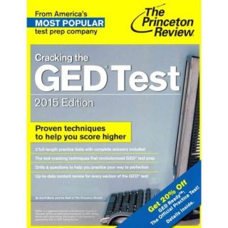 The Princeton Review Cracking the GED Test 2015 With 2 Practice Tests