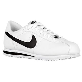 Nike Cortez   Mens   Running   Shoes   White/Black/Metallic Silver