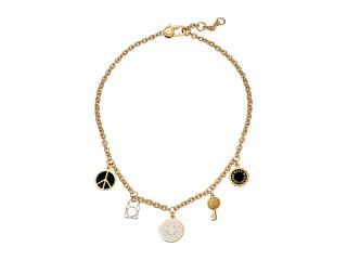 Marc by Marc Jacobs Logo Disc O Happy House Charm Necklace