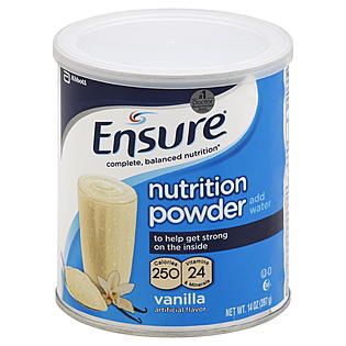Ensure Nutrition Powder, Vanilla, 14 oz (397 g)   Health & Wellness