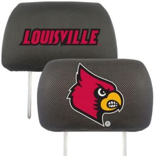 FANMATS NCAA  University of Louisville Head Rest Cover (2 Pack) 12578