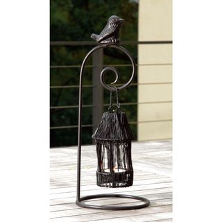 Large 13 inch Birdhouse Tealight Candle Holder  ™ Shopping