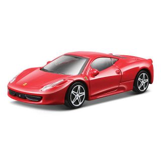 Bburago Ferrari Series Race and Play 143 Scale Die Cast Car   Red 458 Italia    Maisto