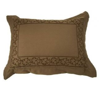 Northern Nights Boudoir 13x18 Down Pillow with Embroidery —