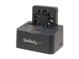 StarTech SATDOCKU3SEF USB 3.0 eSATA Hard Drive Docking Station with Cooling Fan