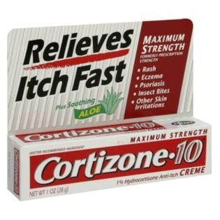 Cortizone 10 1% Hydrocortisone Anti Itch Creme Plus Soothing Aloe