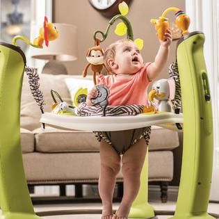 Evenflo ExerSaucer®Jump & Learn Stationary Jumper Jungle Quest   Baby