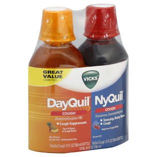 Vicks DayQuil NyQuil Cold & Flu, LiquiCaps, Combo Pack, 48 liquicaps