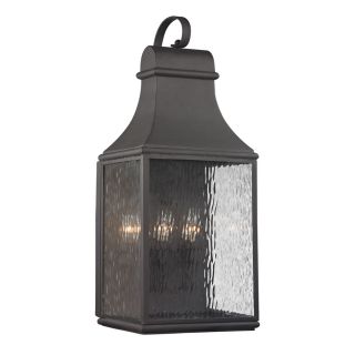 Westmore Lighting Foxborough 27 in H Candelabra Base (E 12) Charcoal Outdoor Wall Light