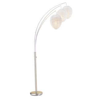 Belle Arc Satin Steel Lamp   17465743 Great