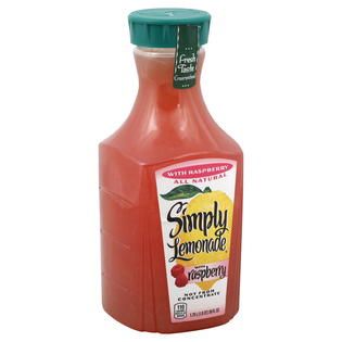 Simply Lemonade  Lemonade, With Raspberry, 59 fl oz (1.8 qt) 1.75 lt